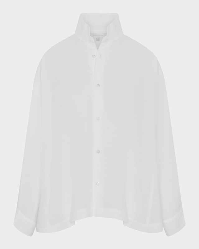 Caucasus Shirt With Notch Collar (Mid Plus Length)